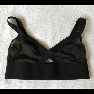 Urban Outfitters Black Strappy Bralette.  Size S